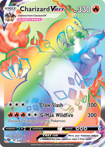 Charizard VMAX - Champion's Path 74
