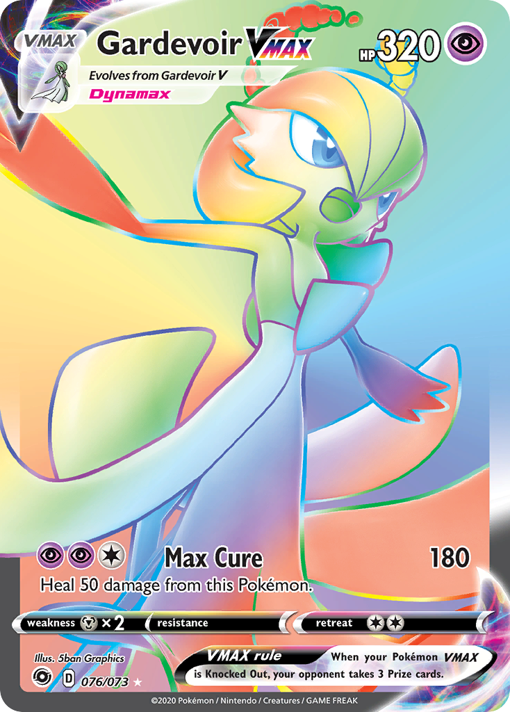 Gardevoir VMAX – Champion's Path 076/073 Pokémon card