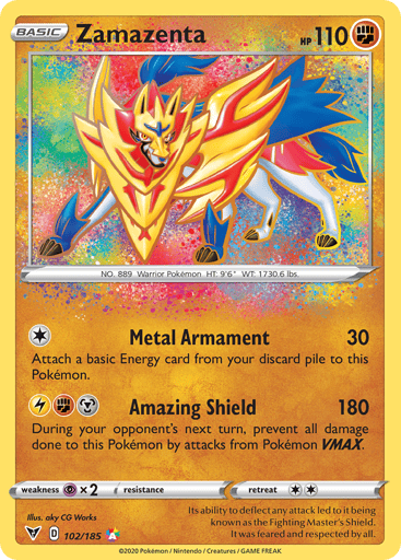 Zamazenta - Vivid Voltage 102