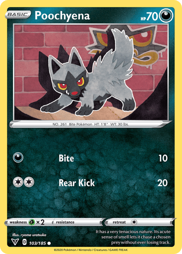 Poochyena - Vivid Voltage 103