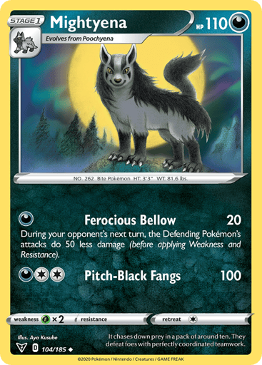 Mightyena - Vivid Voltage 104