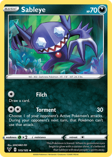 Sableye - Vivid Voltage 105