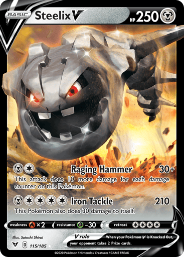 Steelix V - Vivid Voltage 115