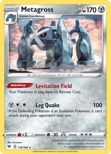 Metagross - Vivid Voltage 118