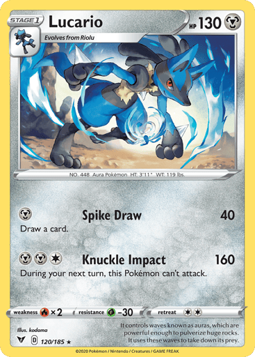 Lucario - Vivid Voltage 120