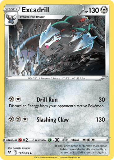 Excadrill - Vivid Voltage 122