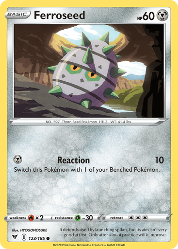 Ferroseed - Vivid Voltage 123
