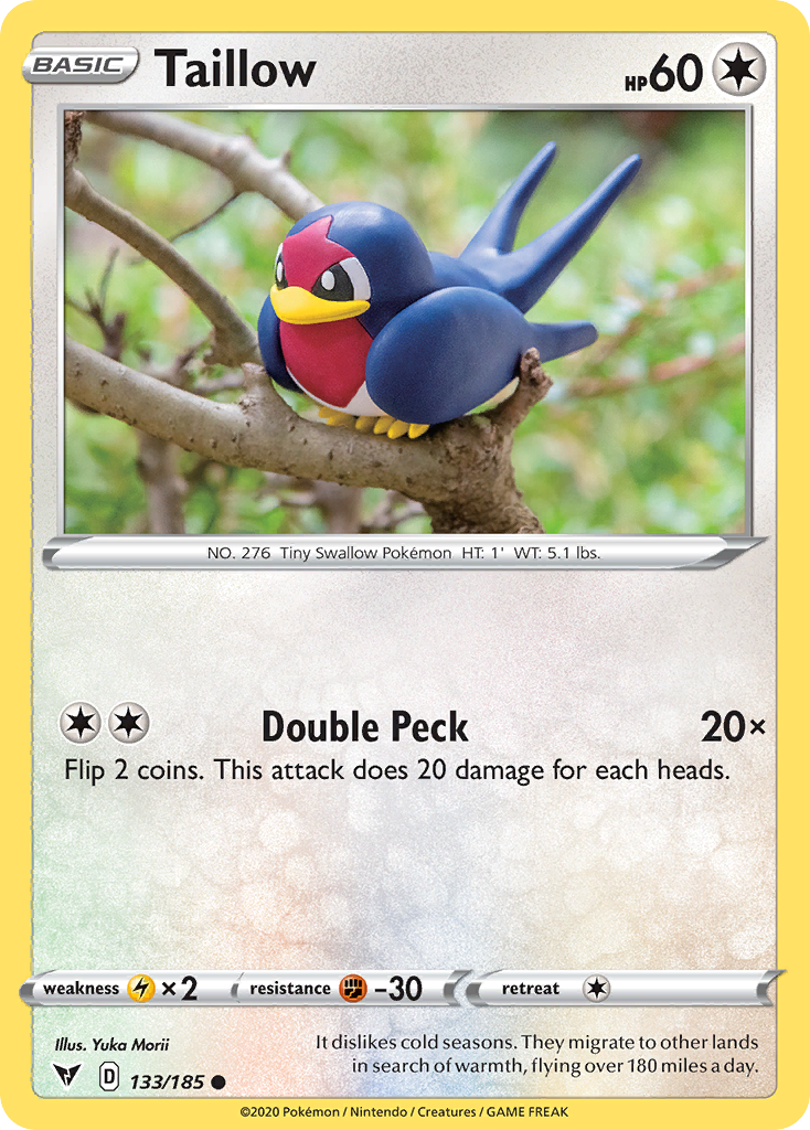 Taillow – Vivid Voltage 133/185 Pokémon card