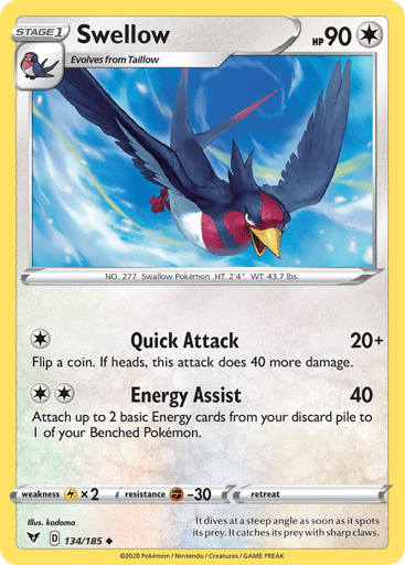 Swellow - Vivid Voltage 134
