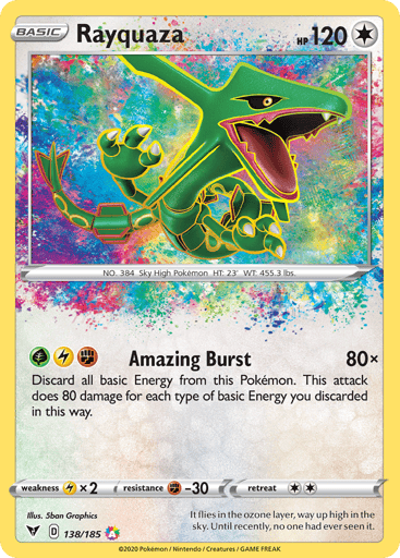 Rayquaza - Vivid Voltage 138