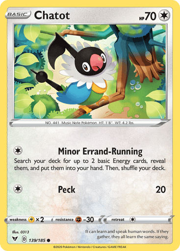 Chatot - Vivid Voltage 139