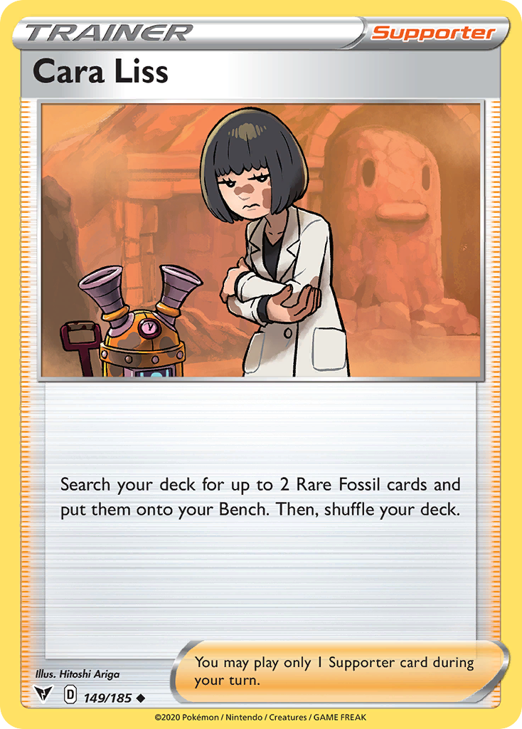 Cara Liss – Vivid Voltage 149/185 Pokémon card