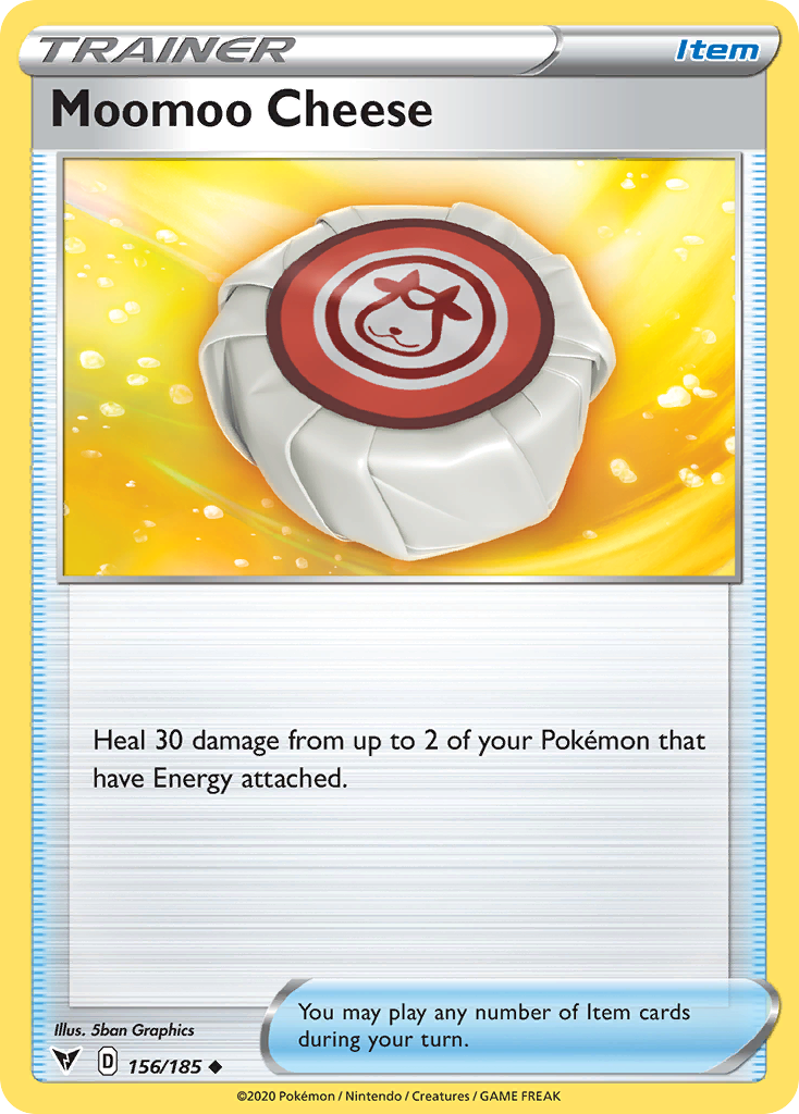 Moomoo Cheese – Vivid Voltage 156/185 Pokémon card