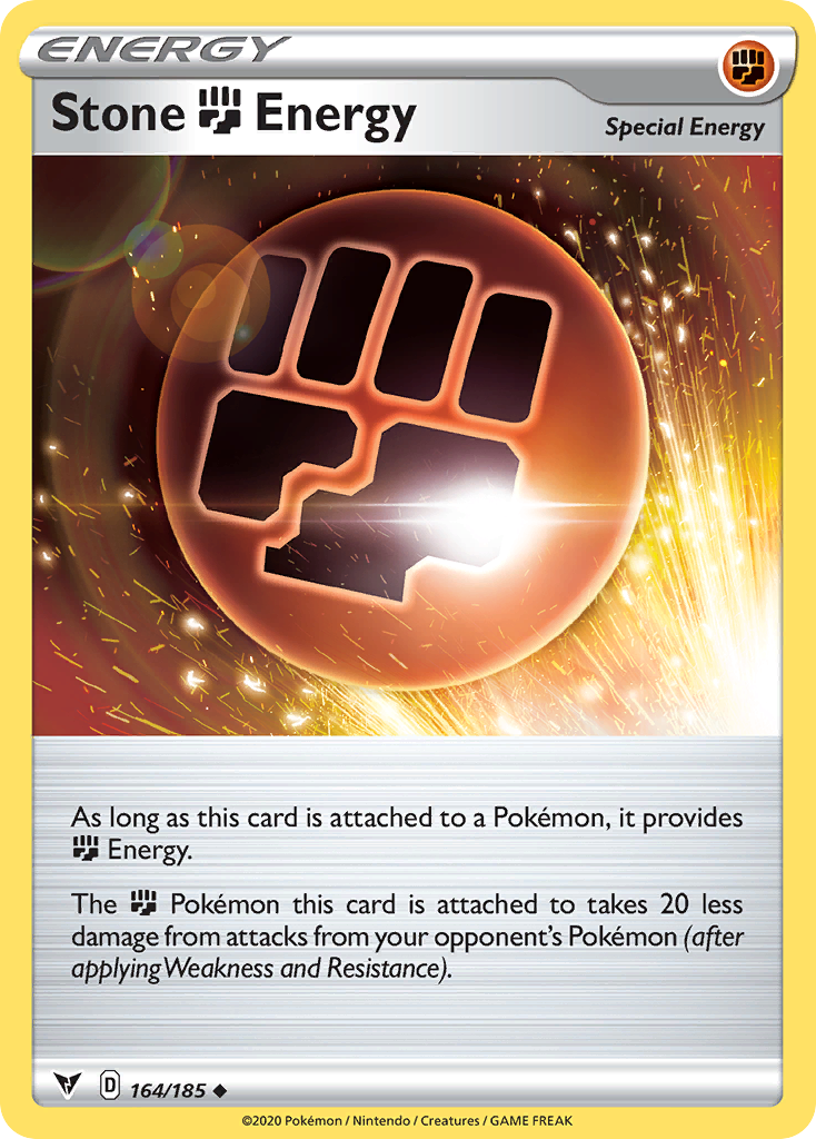 Stone Fighting Energy – Vivid Voltage 164/185 Pokémon card