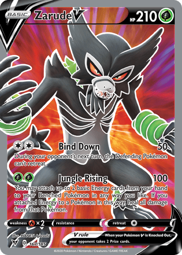Zarude V - Vivid Voltage 167