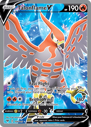 Talonflame V - Vivid Voltage 168