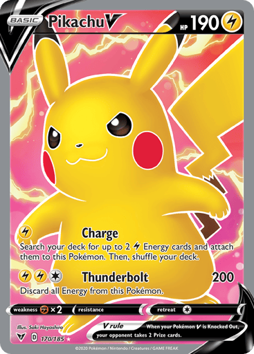 Pikachu V - Vivid Voltage 170