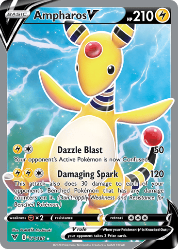 Ampharos V - Vivid Voltage 171
