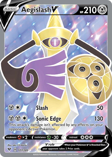 Aegislash V - Vivid Voltage 177