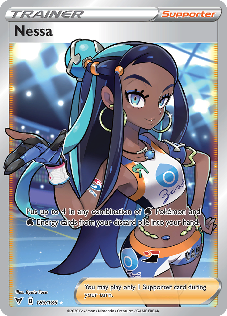Nessa – Vivid Voltage 183/185 Pokémon card