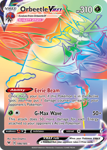 Orbeetle VMAX - Vivid Voltage 186