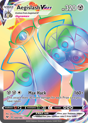 Aegislash VMAX - Vivid Voltage 190