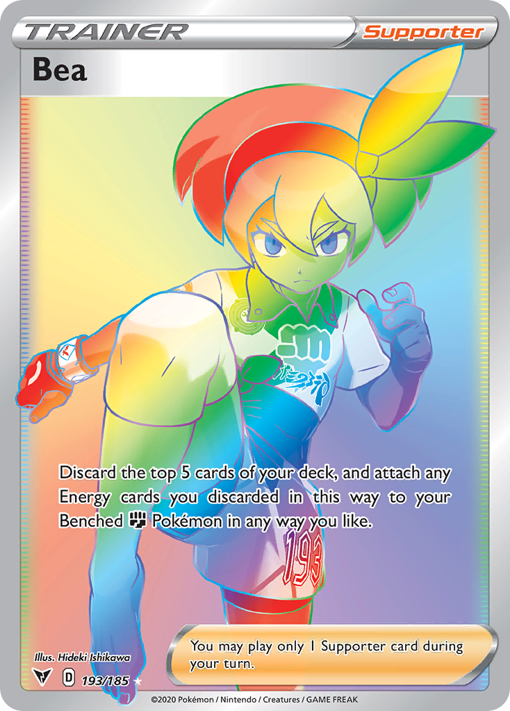 Bea – Vivid Voltage 193/185 Pokémon card