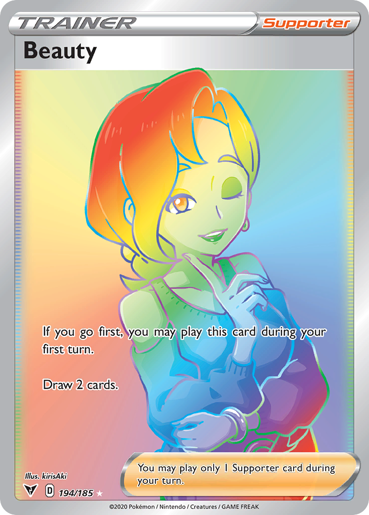 Beauty – Vivid Voltage 194/185 Pokémon card