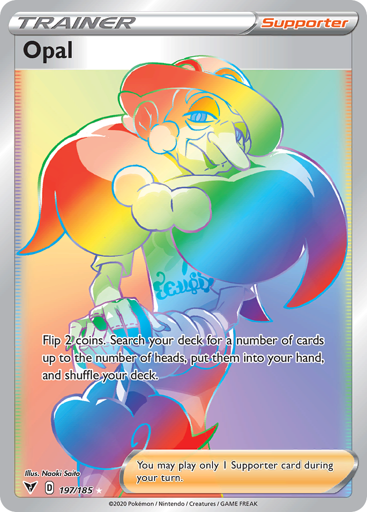 Opal – Vivid Voltage 197/185 Pokémon card