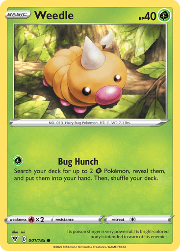 Weedle - Vivid Voltage 1