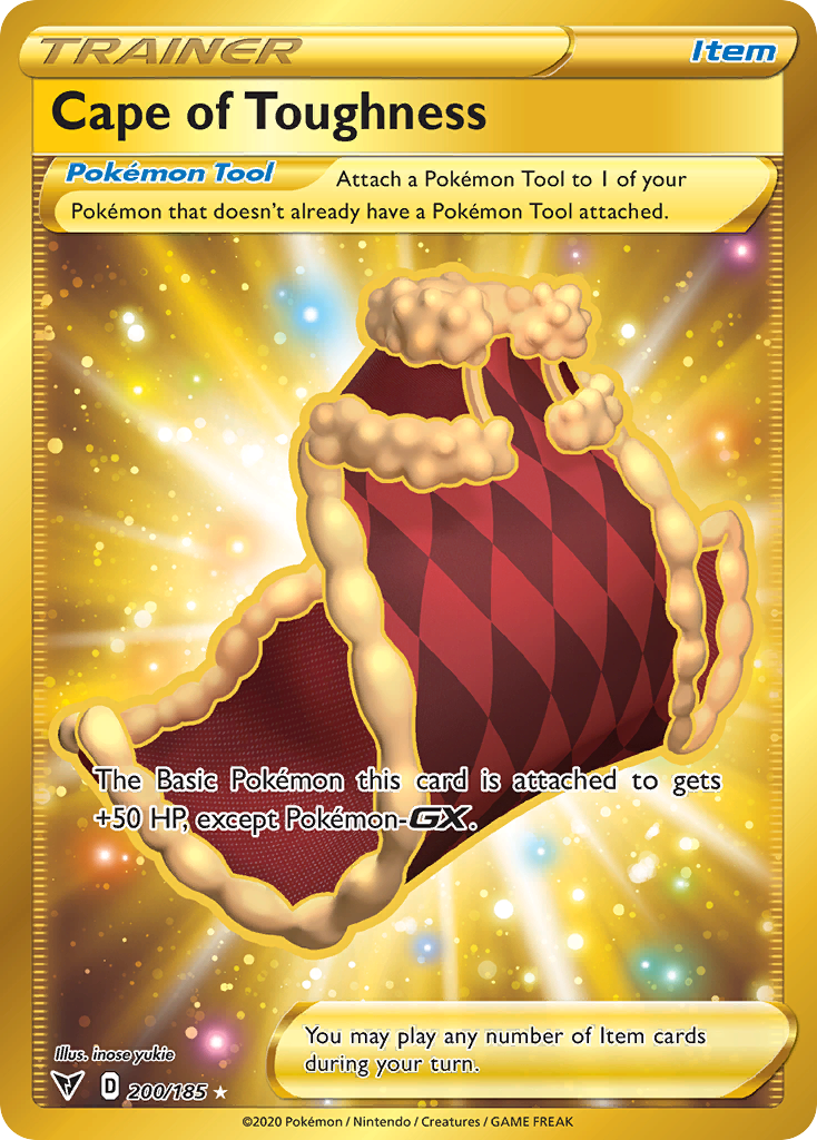 Cape of Toughness – Vivid Voltage 200/185 Pokémon card