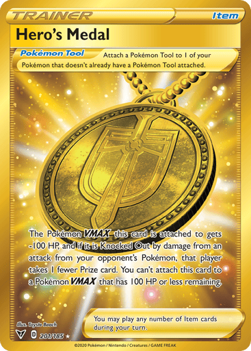 Hero's Medal - Vivid Voltage 201