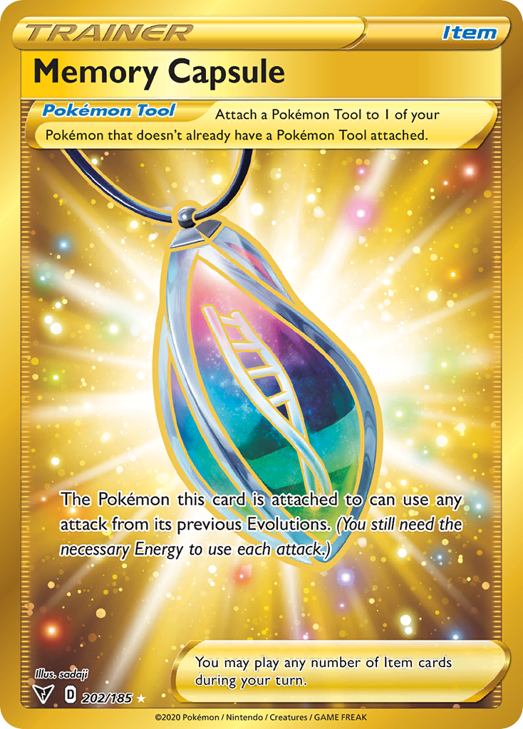Memory Capsule – Vivid Voltage 202/185 Pokémon card