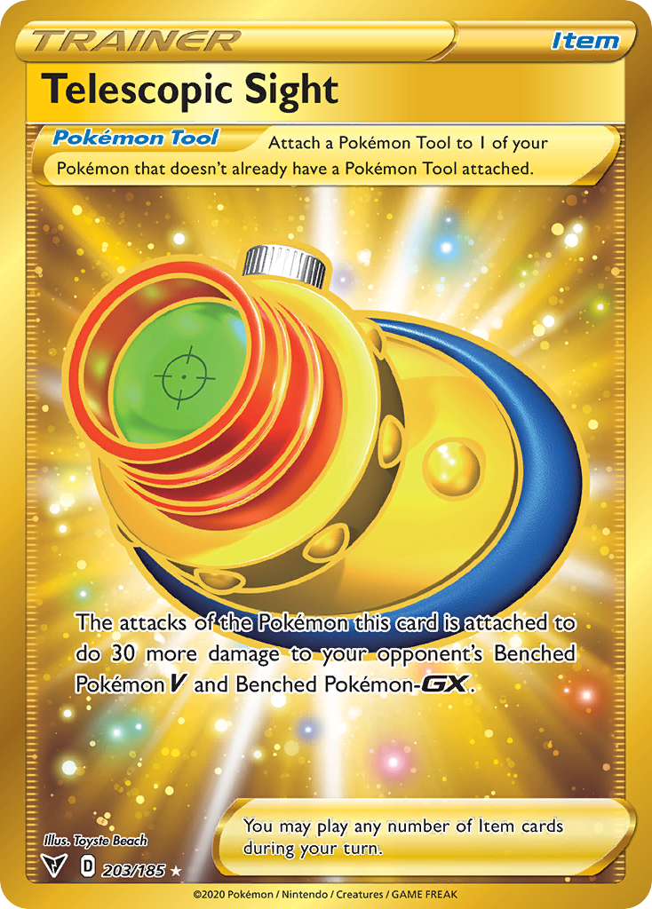 Telescopic Sight – Vivid Voltage 203/185 Pokémon card