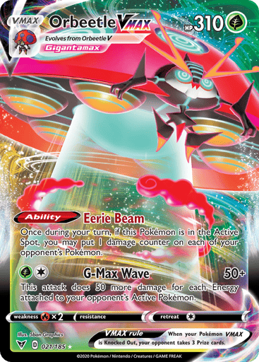 Orbeetle VMAX - Vivid Voltage 21