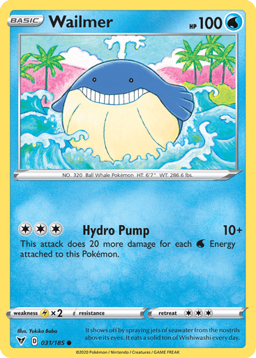 Wailmer - Vivid Voltage 31