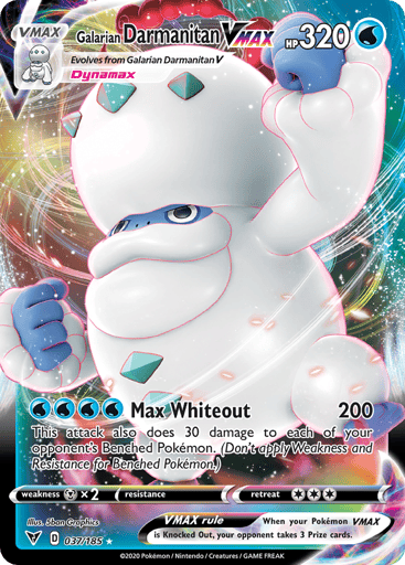 Galarian Darmanitan VMAX - Vivid Voltage 37