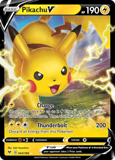 Pikachu V - Vivid Voltage 43
