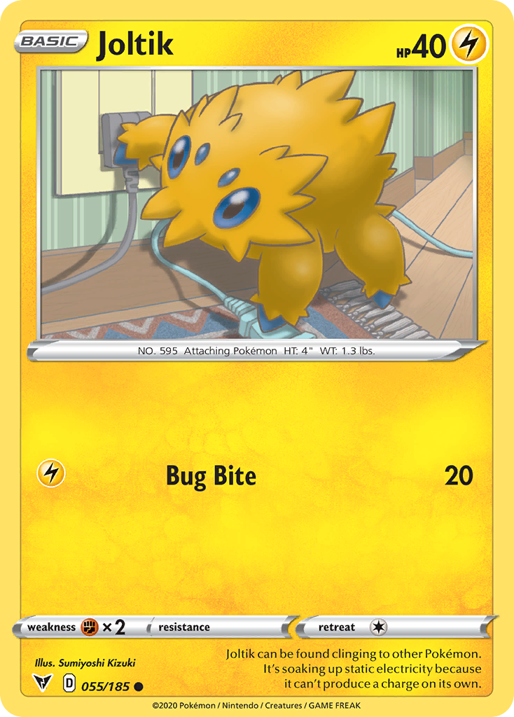Joltik – Vivid Voltage 055/185 Pokémon card