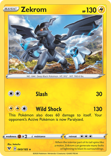 Zekrom - Vivid Voltage 60