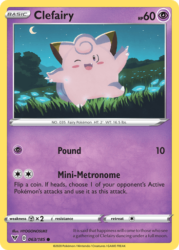 Clefairy - Vivid Voltage 63