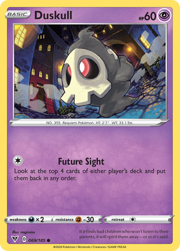 Duskull - Vivid Voltage 69