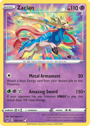 Zacian - Vivid Voltage 82