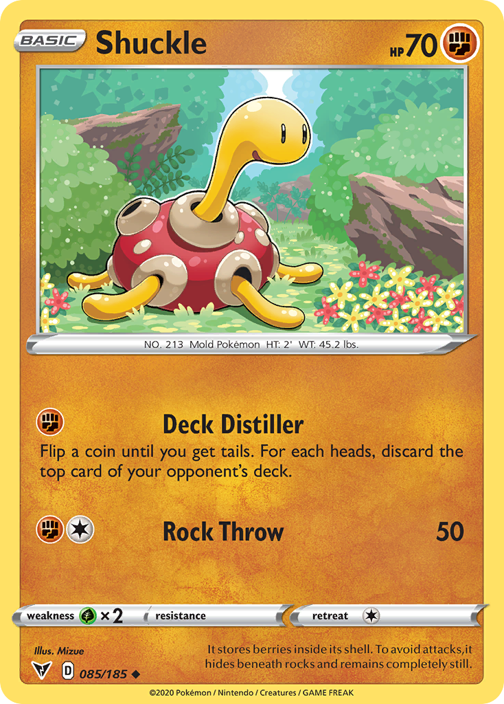 Shuckle – Vivid Voltage 085/185 Pokémon card