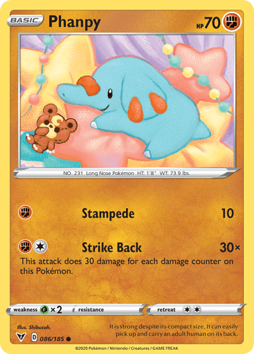 Phanpy - Vivid Voltage 86