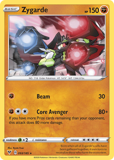 Zygarde - Vivid Voltage 93