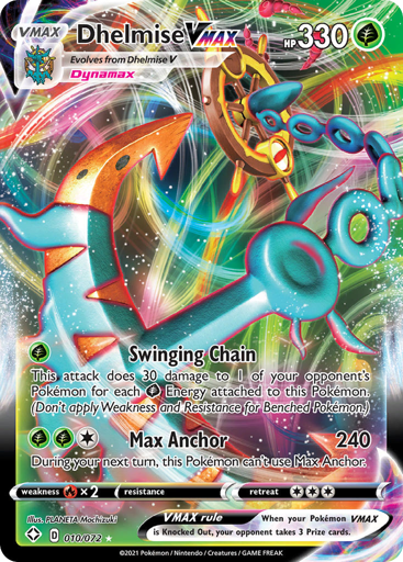 Dhelmise VMAX - Shining Fates 10
