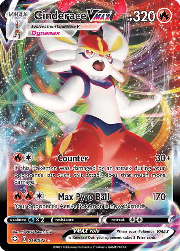 Cinderace VMAX - Shining Fates 19