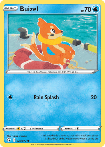 Buizel - Shining Fates 22