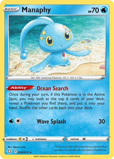Manaphy - Shining Fates 24